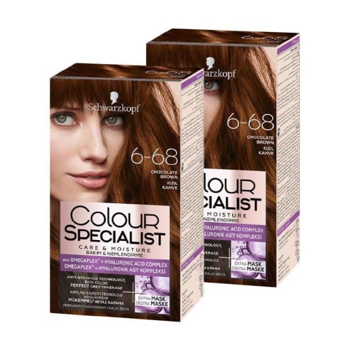 Colour Specialist Saç Boyası Kızıl Kahve 6-68 X 2 Adet