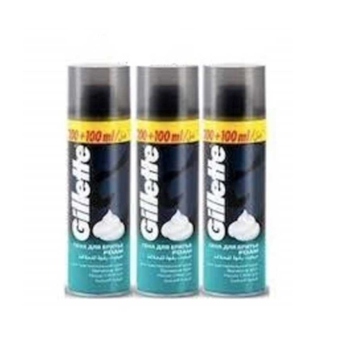 Gillette Tıraş Köpüğü 300 Ml X 3