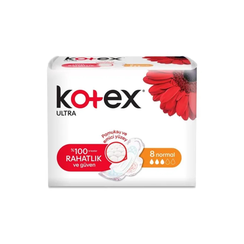 Kotex Ultra Tekli Paket Normal 8'li