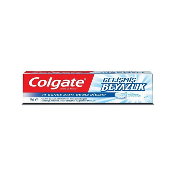 Colgate Diş Macunu Gelişmiş Beyazlık 75 Ml