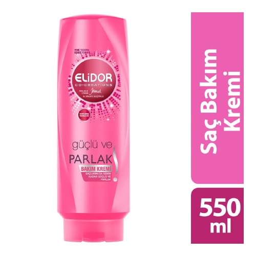 Elidor Güçlü ve Parlak Saç Kremi 550 ml