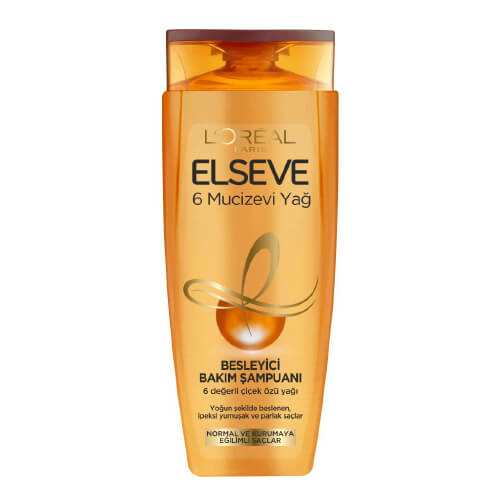 Elseve 450Ml Şampuan*6  (6 Mucizevi Yağ)