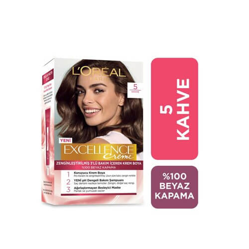 Excellence Saç Boyası.Kahve (5) *6