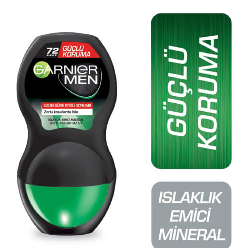 Garnier Mineral Rollon Bay 50Ml *6 (Güçlü Koruma)