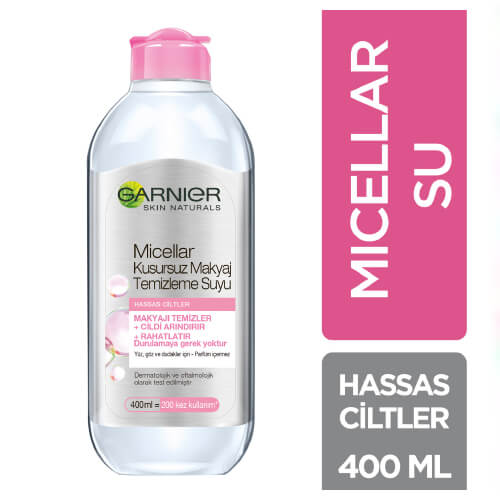 Garnier.Kusursuz.Makyaj Temizleme Suyu 400Ml *6 (Hassas )