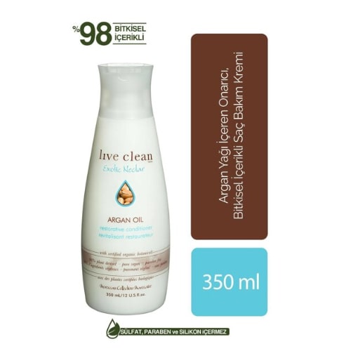 Live Clean Argan Oil Condıtıoner 350 ML