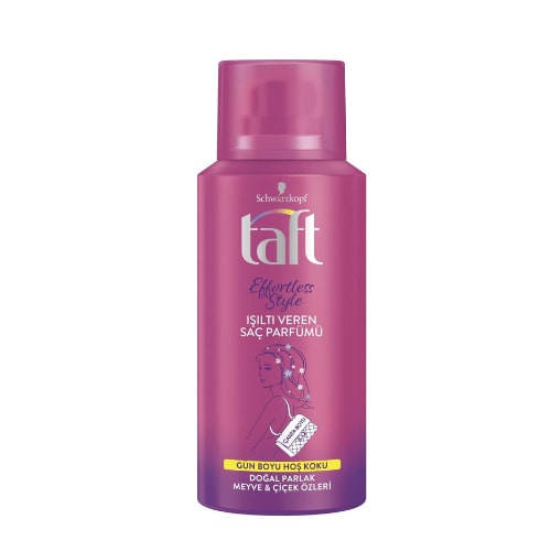 Taft Effortless Style Işıltı Veren Saç Parfümü 100 ml