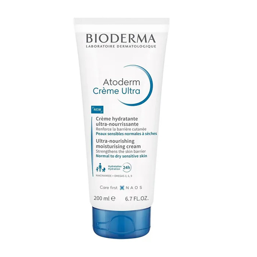 Bioderma Atoderm Cream Ultra Normal Ve Kuru Ciltler İçin Nemlendirici Yüz, Vücut Bakım Kremi 200 ml