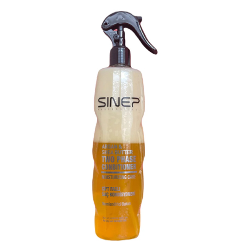 Sinep Argan & Shea Butter İçerikli İki Fazlı Fön Suyu Sarı 400 Ml