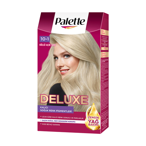 Palette Deluxe Saç Boyası 10-1 Küllü Açık Sarı
