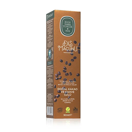 Eyüp Sabri Tuncer Doğal Kakao ve Kahve Özlü Diş Macunu 90 ml