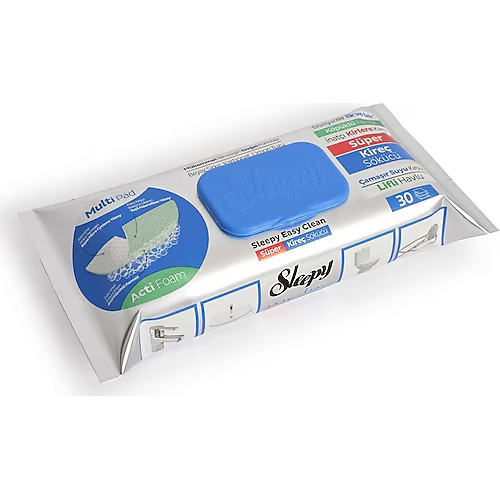 Sleepy Easy Clean Süper Kireç Sökücü Yüzey Temizlik Havlusu&mendil 30 ADET