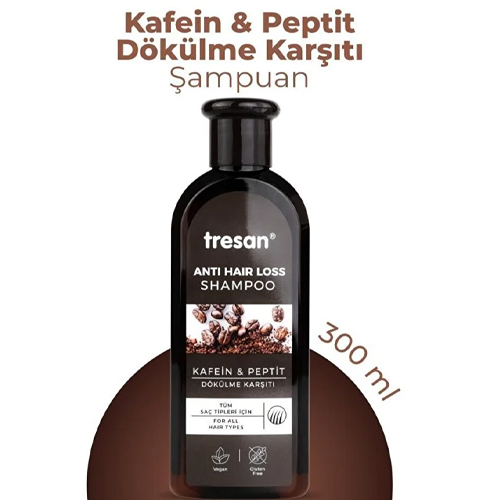 Tresan Kafein Peptit Dökülme Karşıtı Şampuan 300 ml