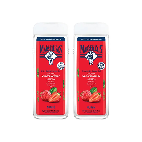 Le Petit Marseillais LPM Akdeniz Çileği 400 ml x2