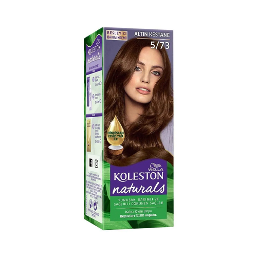 Wella Koleston Naturals Saç Boyası 5/73 Altın Kestane
