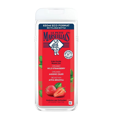 Le Petit Marseillais Duş Jeli Akdeniz Çileği 650 ml