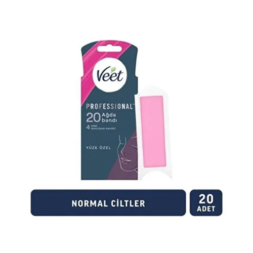 Veet Sir Ağda Bantları Professional Yüze Özel 20 li