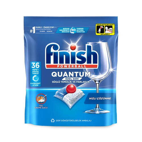 Finish Quantum 36 Yıkama Bulaşık Tableti
