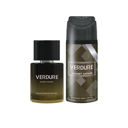 VERDURE Sunset Safarı Erkek Parfüm Seti 100 ml Deodorant 150 ml