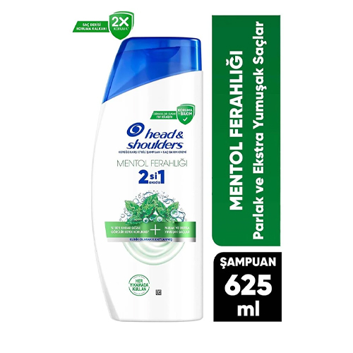 Head & Shoulders Mentol Ferahlığı 2si1 Arada Şampuan 625 ml