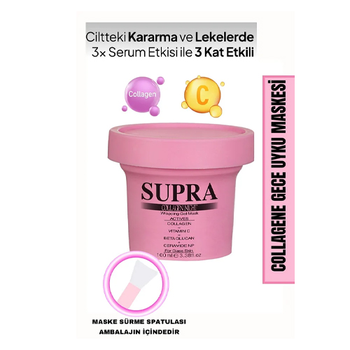 Supra 100 ml Collagene Gece Uyku Maskesi