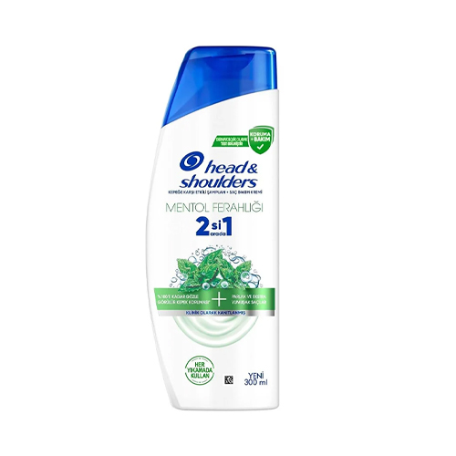 Head And Shoulders Head And Shoulders Mentol Ferahlığı 2si1 Arada Şampuan 300 ml