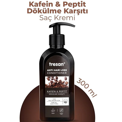 Tresan Kafein Peptit Dökülme Karşıtı Saç Kremi 300 ml