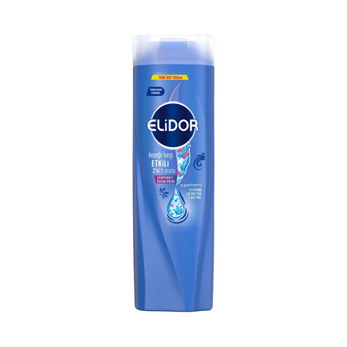 Elidor Kepeğe Karşı Etkili Şampuan 2 Si 1 Arada 400 Ml